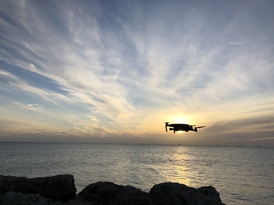 Drone Sunset